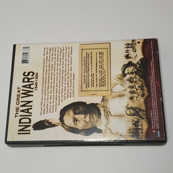 The Great Indian Wars 1540 - 1890 five part documentary series - Picture 3 of 6